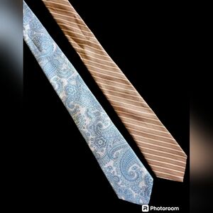 YSL ties set of two